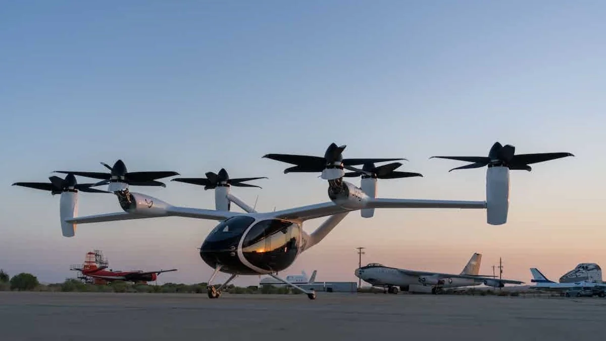 US Air Force receives its first electric air taxi