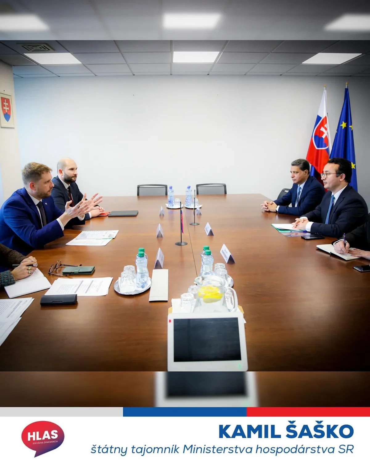 Slovakiyanın İqtisadiyyat Nazirliyinin birinci dövlət katibi Bakıda nazirlərin görüşlərində iştirak edəcək
