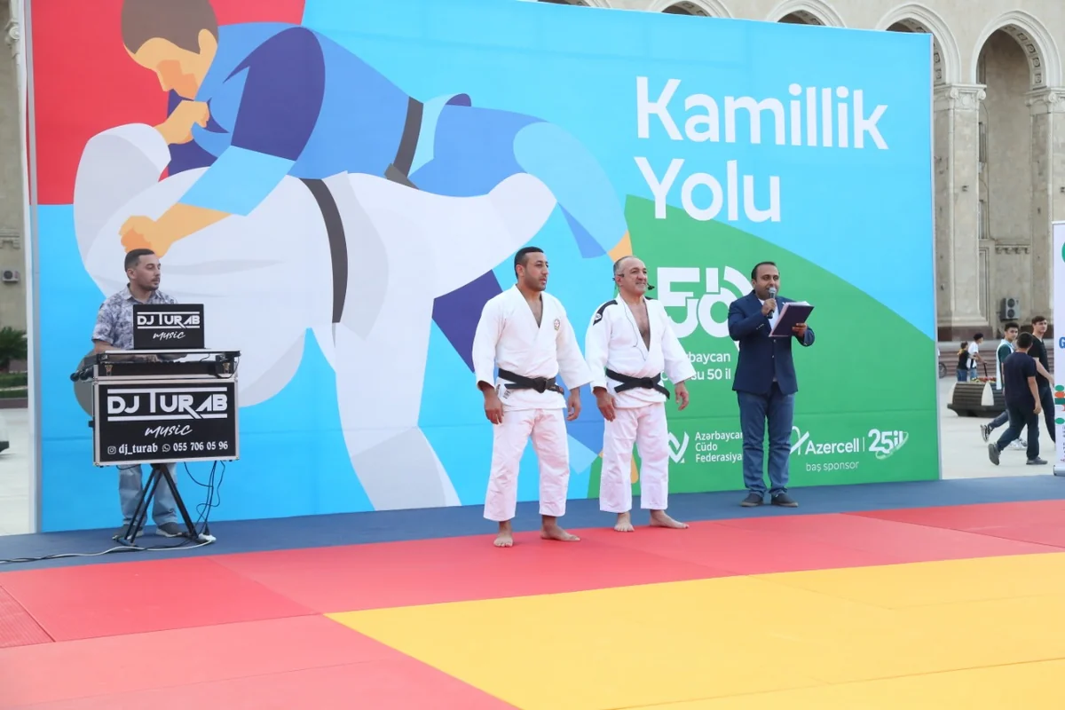 Azərbaycanda cüdonun yaradılmasının yubileyi Gəncədə qeyd olunub