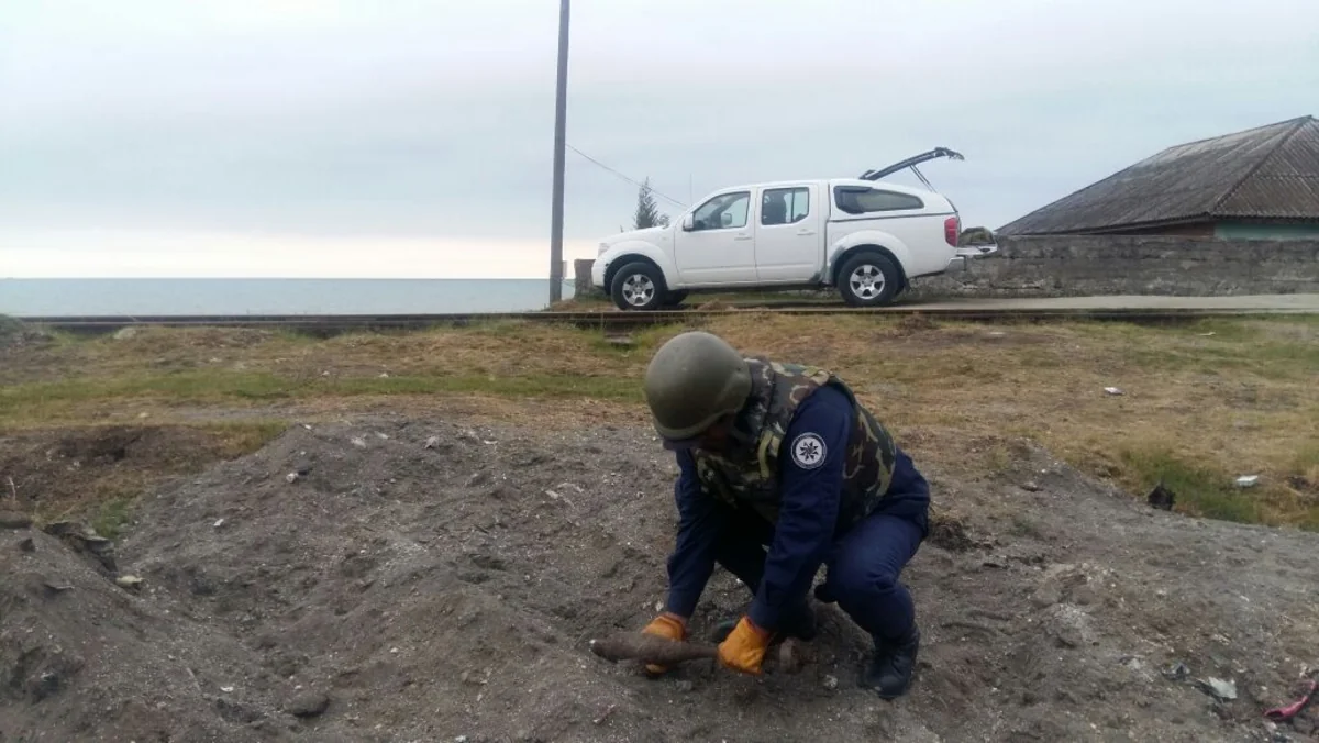 Astara rayonunda top mərmisi aşkar olunub