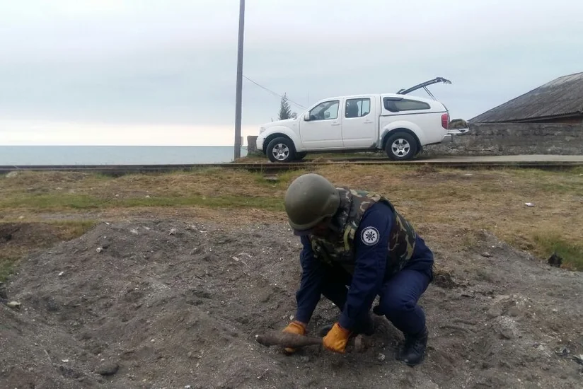 Astara rayonunda top mərmisi aşkar olunub