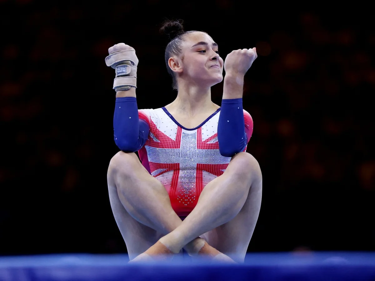 Azerbaijani gymnast representing UK claims second European gold