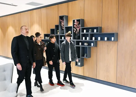 President Ilham Aliyev and First Lady Mehriban Aliyeva attend inauguration of Shabran Recreation Complex
