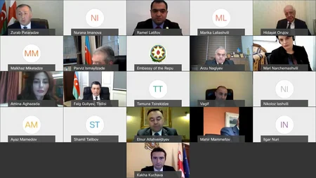 Azərbaycan-Gürcüstan münasibətlərində Heydər Əliyevin roluna həsr olunan beynəlxalq videokonfrans keçirilib