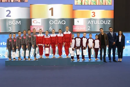 Bədii və aerobika gimnastikası üzrə Azərbaycan birinciliklərinə yekun vurulub