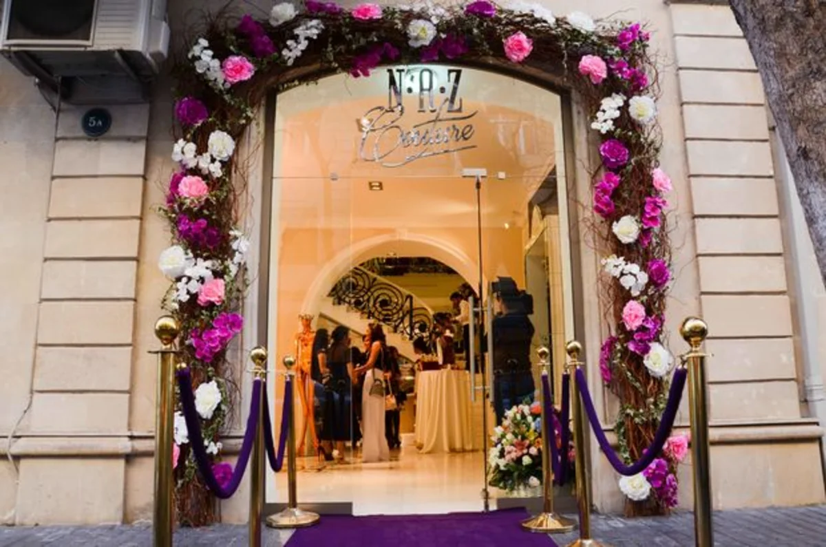 Bakıda yeni moda evinin açılışı olub
