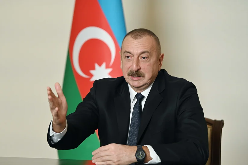 İlham Əliyev Paşinyan barədə: Onunla görüşməkdə bir məna görmürəm