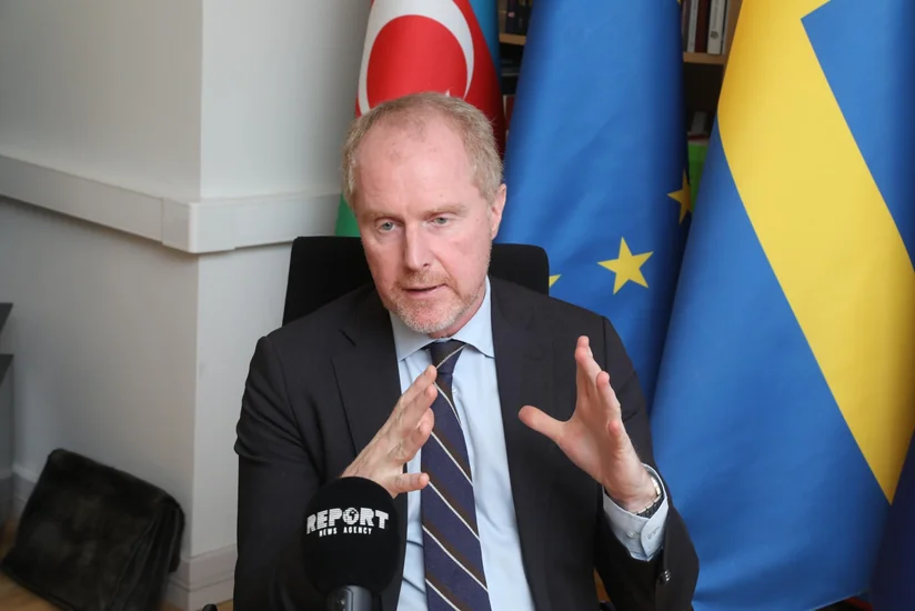 İsveçin iqlim məsələləri üzrə səfiri: “Yaşıl keçid”i stimullaşdırmaq üçün hüquqi baza üzərində işləyirik