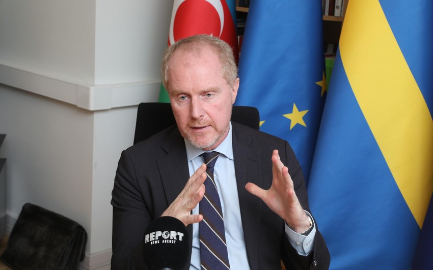 İsveçin iqlim məsələləri üzrə səfiri: “Yaşıl keçid”i stimullaşdırmaq üçün hüquqi baza üzərində işləyirik