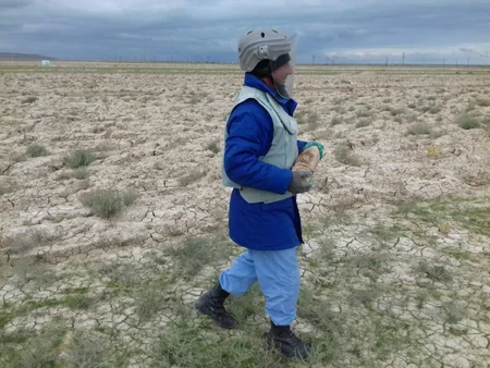 Xızıda daha 136 ədəd partlamamış hərbi sursat aşkarlanıb