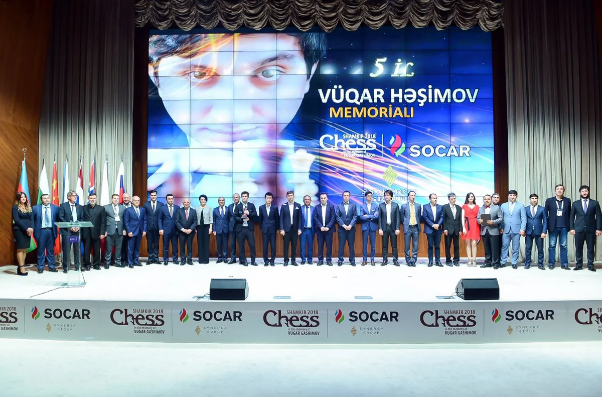ShamkirChess 2018 superturnirinin bağlanış mərasimi keçirilib