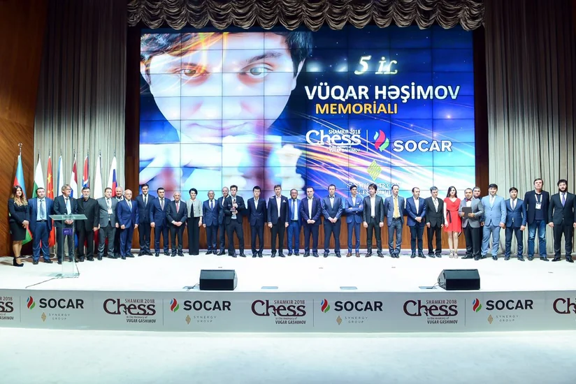 ShamkirChess 2018 superturnirinin bağlanış mərasimi keçirilib