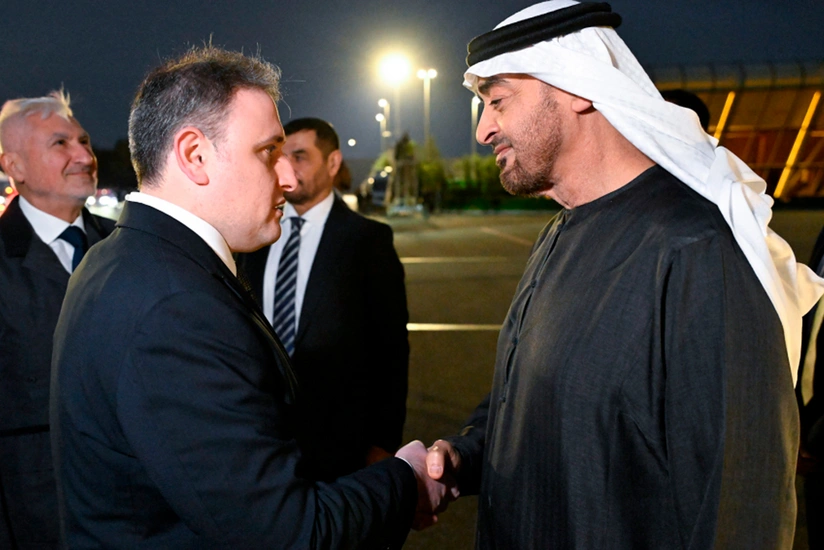 Birləşmiş Ərəb Əmirliklərinin Prezidenti Azərbaycanda səfərdədir