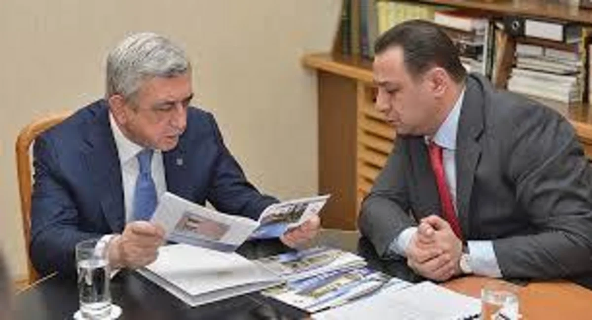 Ermənistan prezidentinin rəhbərlik etdiyi fondun direktoru tutulub