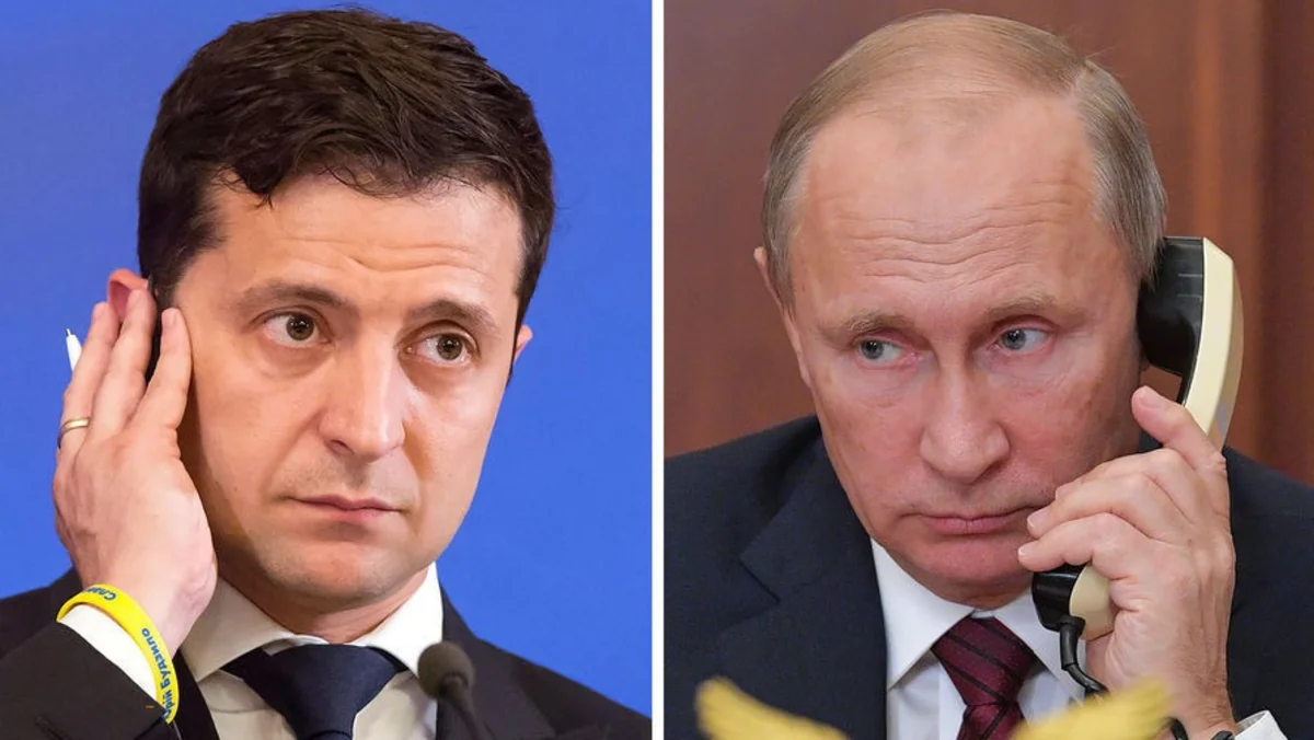 Путин и Зеленский провели телефонный разговор