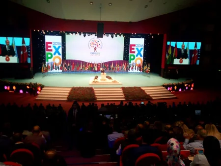 Heydər Əliyev Mərkəzinin dəstəyi ilə Antalya Ekspo 2016da Azərbaycan milli pavilyonu açılıb
