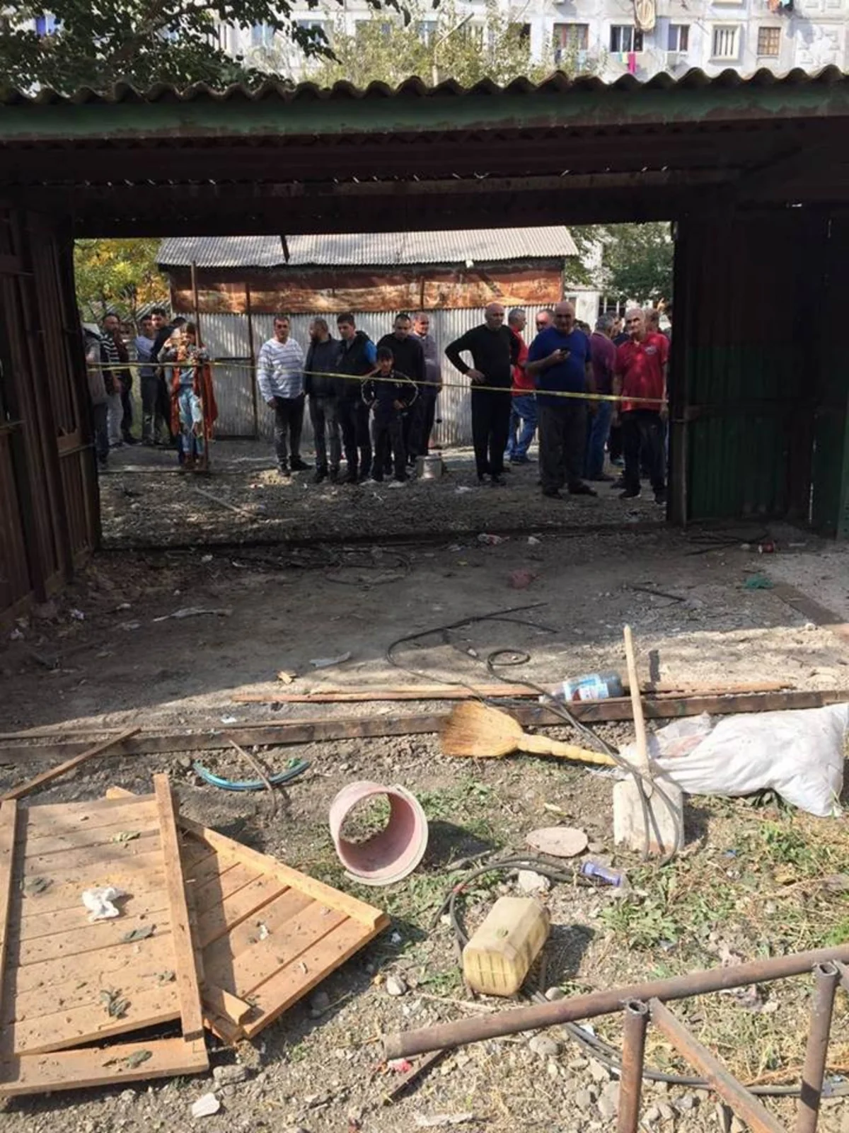 Gürcüstanda oksigen balonu partlayıb, 12 nəfər xəsarət alıb