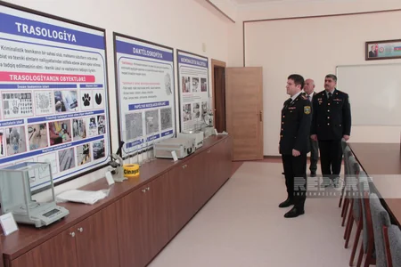 Naxçıvan DİN-in Orta İxtisas Polis Məktəbində andiçmə mərasimi keçirilib
