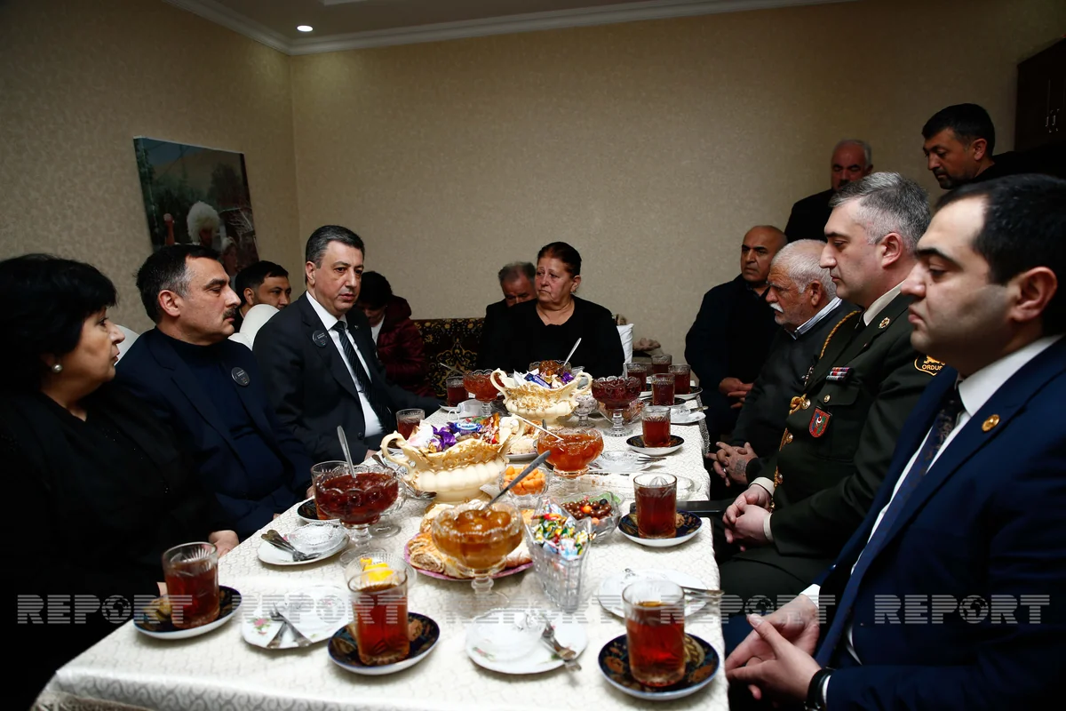 Xocalı qurbanlarının Gürcüstandakı yaxınları ziyarət olunub