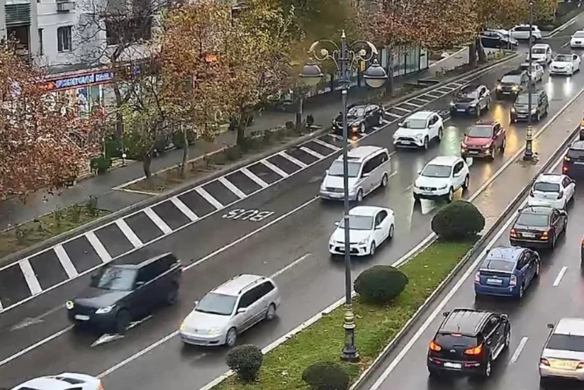 Bakıda tıxac olan yollar açıqlanıb - SİYAHI
