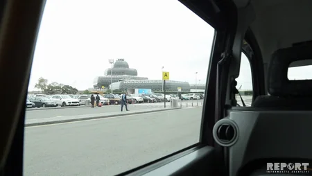 Bakı aeroportunda taksi xidməti tələblərə cavab vermir - VİDEOREPORTAJ
