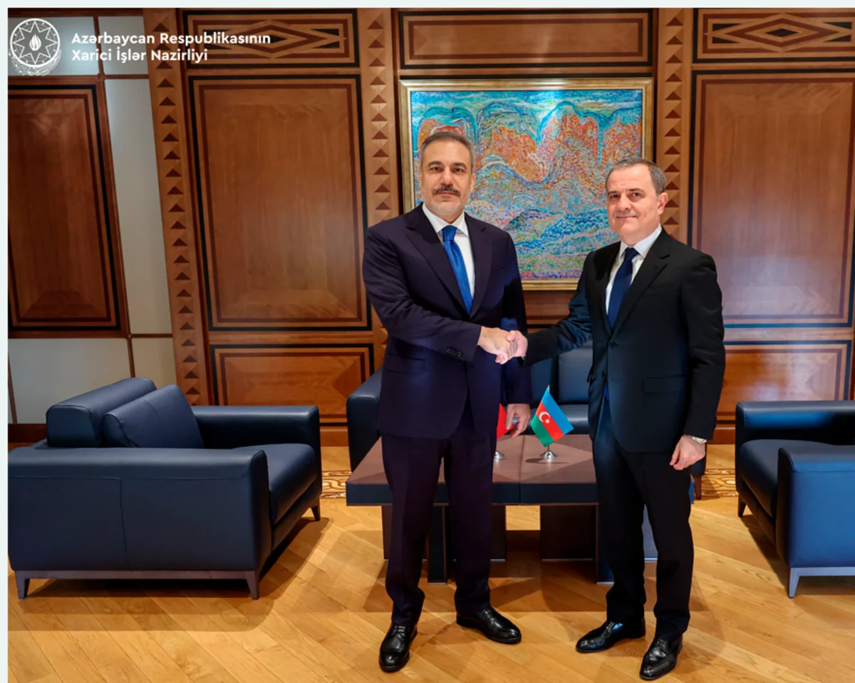 One-on-one meeting between Azerbaijani, Turkish FMs begins