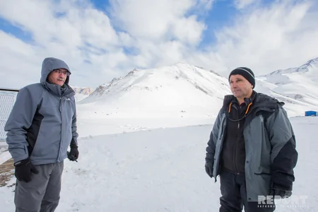 Alpinistlərin itkin düşdüyü dağlardan - FOTOREPORTAJ