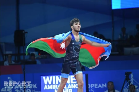 Minsk 2019: Mahir Amiraslanov claims Azerbaijans first wrestling gold