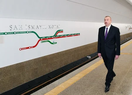 Metronun “Xətai” stansiyası təmirdən sonra istifadəyə verilib, Prezident İlham Əliyev görülən işlərlə tanış olub - YENİLƏNİB
