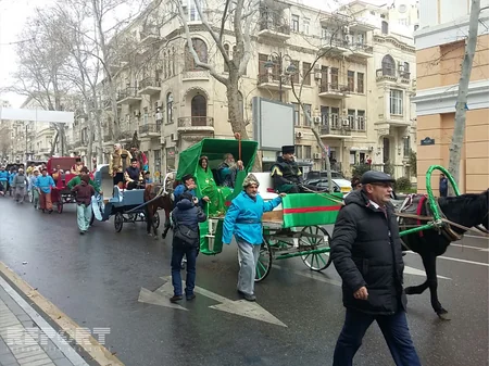 Bakıda “İlaxır çərşənbə” münasibətilə təntənəli bayram tədbiri keçirilir - FOTO