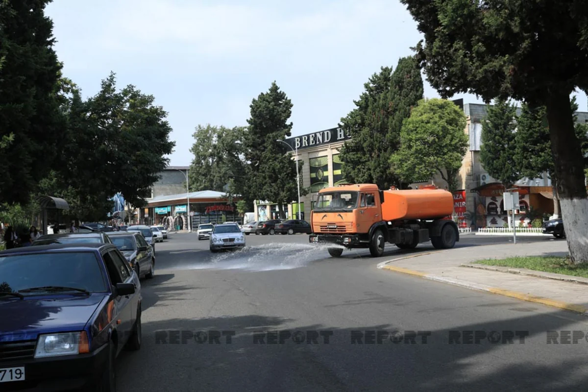 Lənkəranda  dezinfeksiya işləri aparılır