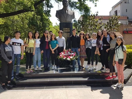 Tbilisidə Heydər Əliyevin doğum gününə həsr olunmuş tədbir keçirilib