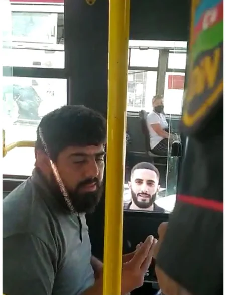 Polis ictimai nəqliyyatda kütləvi yoxlama-nəzarət tədbirləri keçirir