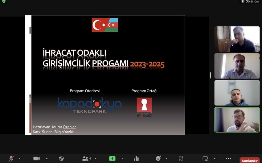 YTP Kapadokiya Texnoparkı ilə ixrac yönümlü inkubasiya proqramı hazırlayacaq