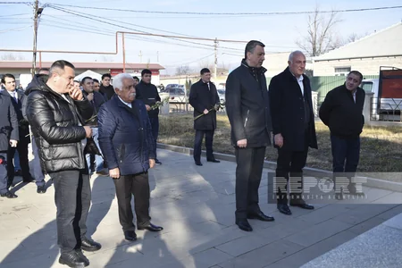 Azərbaycanın Gürcüstandakı səfiri 20 Yanvar şəhidinin ailəsi ilə görüşüb