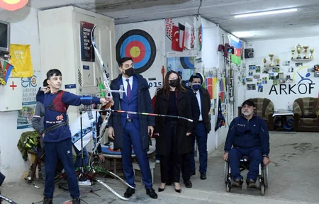 Министр поинтересовался проблемами Федерации стрельбы из лука