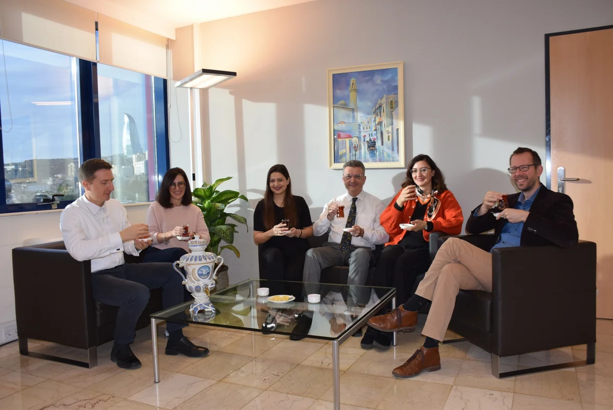 German Ambassador to Azerbaijan: Let's have tea and sweeten it with love and good conversation