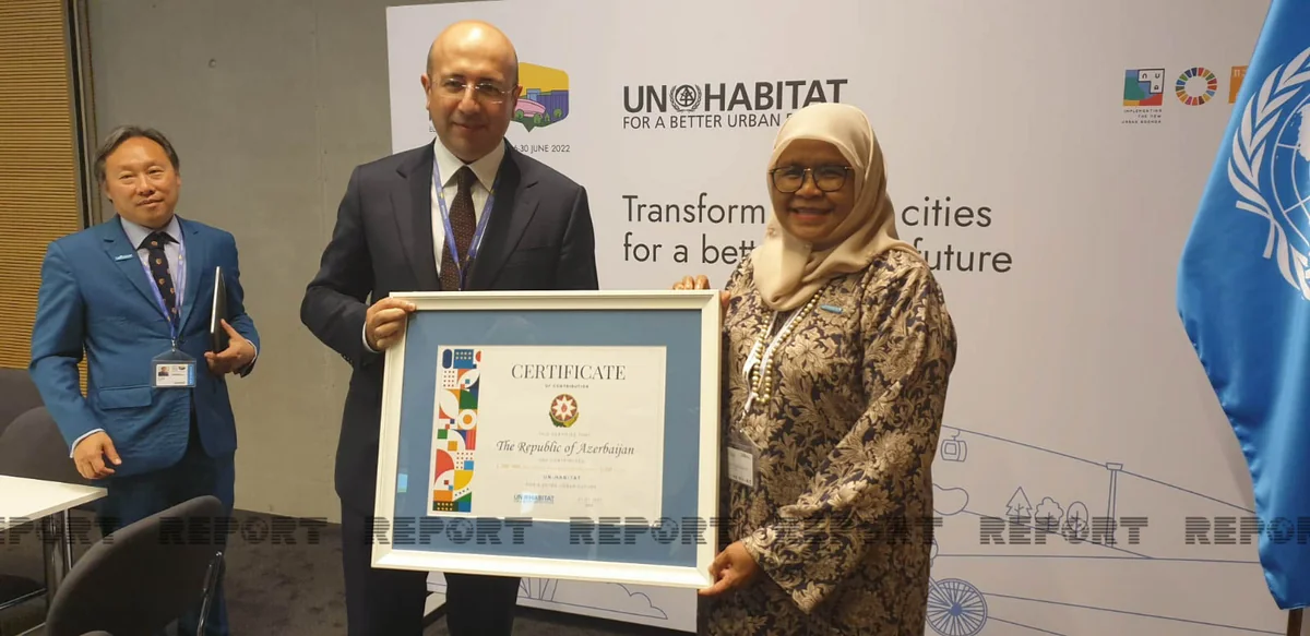 Azerbaijani delegation mulls issues of co-op with UN-Habitat