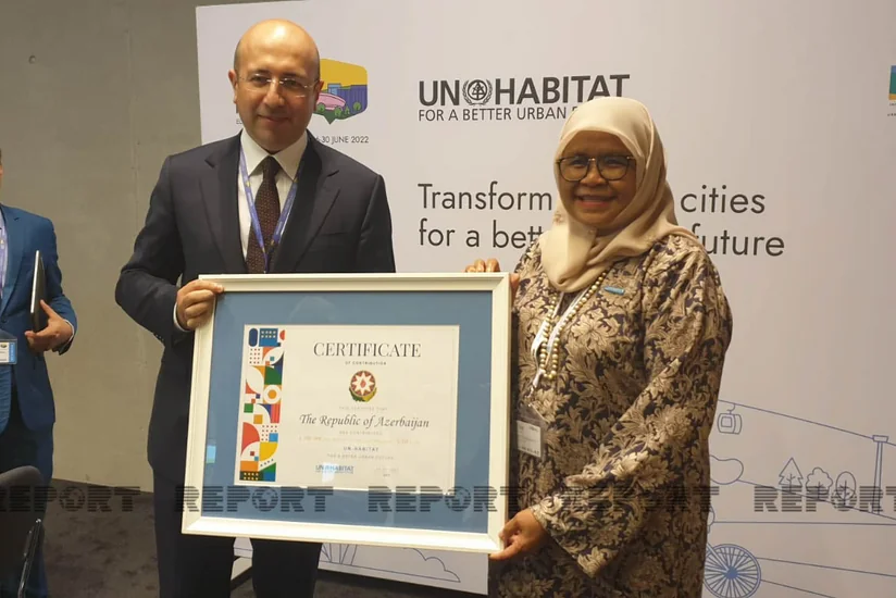 Azerbaijani delegation mulls issues of co-op with UN-Habitat