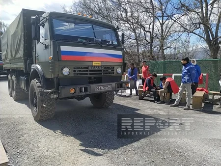 По дороге Ханкенди-Лачын беспрепятственно проехали 69 автомобилей миротворцев