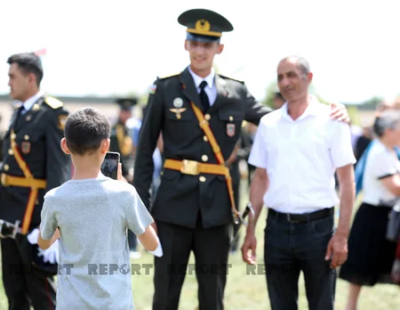 Heydər Əliyev adına Hərbi İnstitutda məzun buraxılışı - YENİLƏNİB - FOTOREPORTAJ