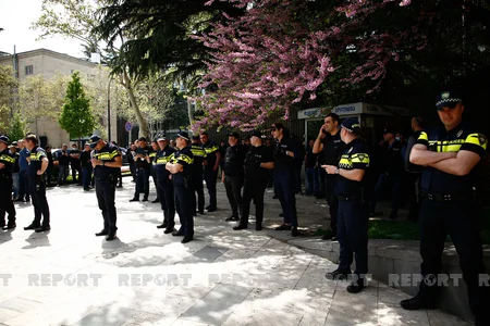Tbilisidə ermənilərin keçirdiyi aksiya başa çatıb