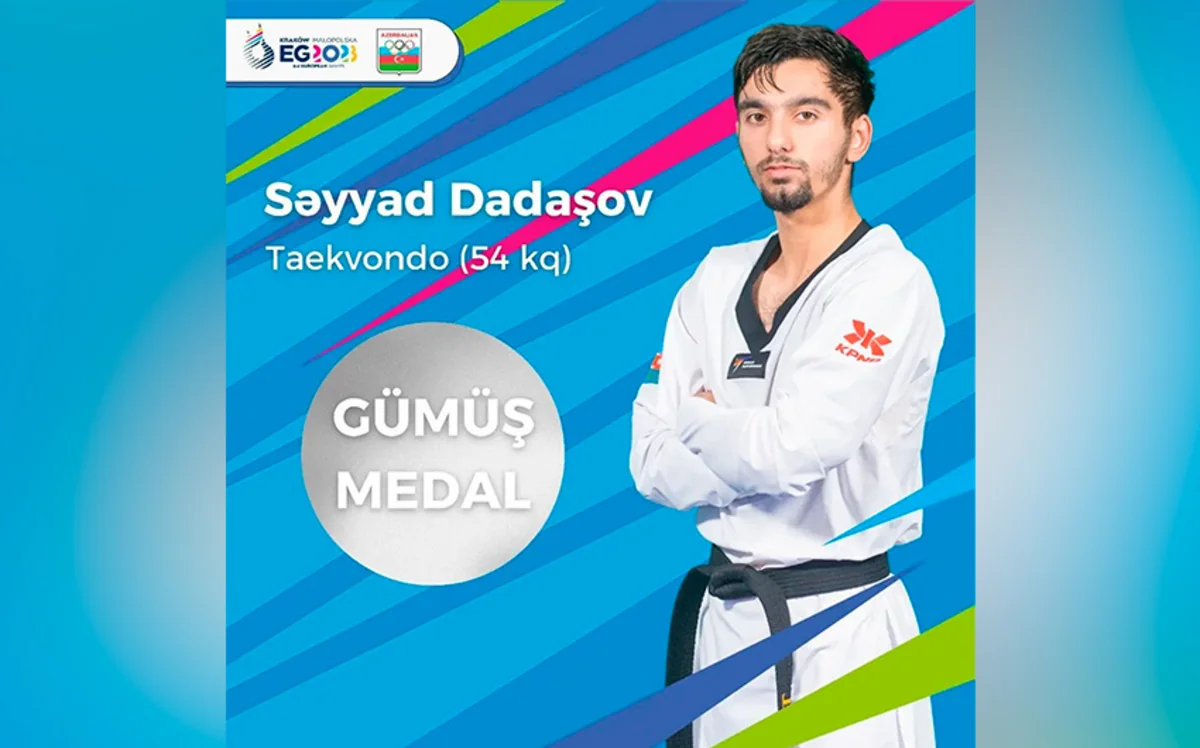 Azərbaycan taekvondoçusu: Hakimin səhvi ucbatından qızıl medal əldən çıxdı
