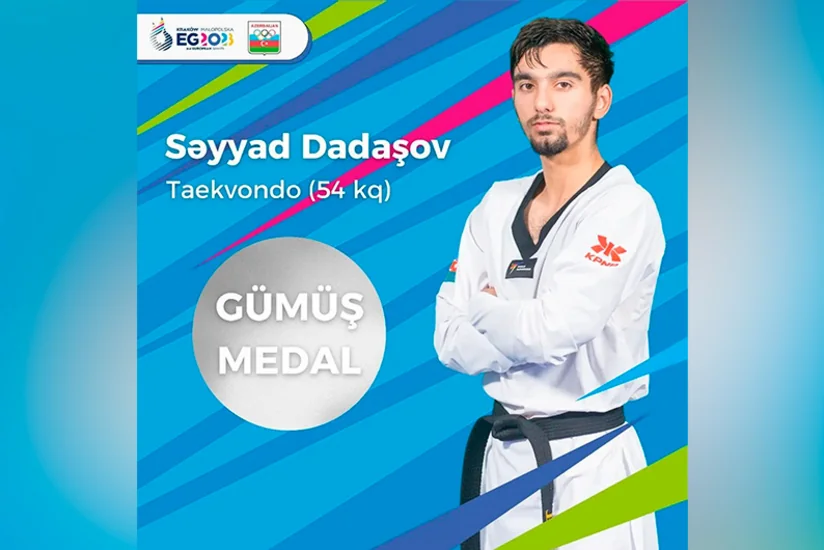 Azərbaycan taekvondoçusu: Hakimin səhvi ucbatından qızıl medal əldən çıxdı