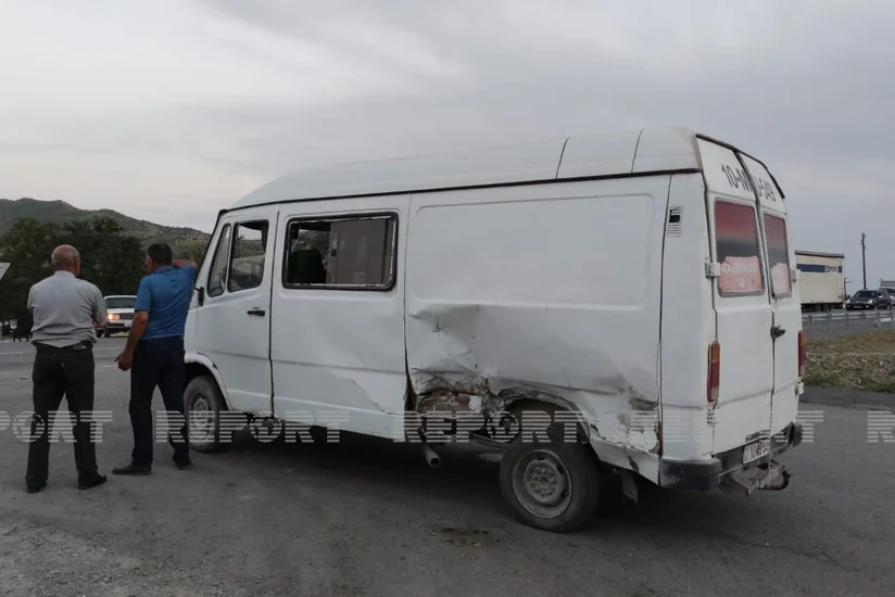 ДТП в Шеки, есть пострадавшие