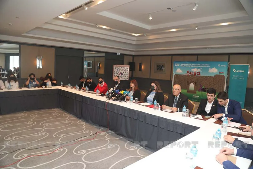 AMADA Qəhrəmanların və dahilərin izi ilə təmiz qələbələrə doğru adlı tədbir keçirib