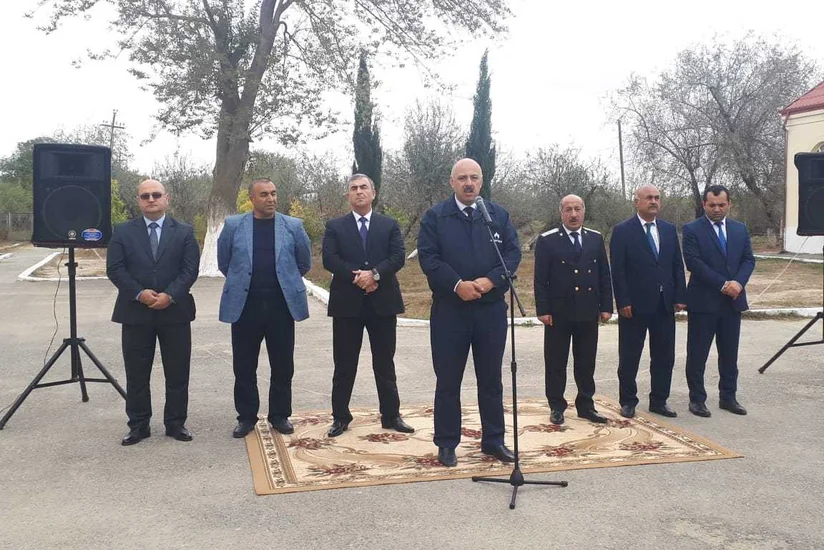 Ağdam və Salyanın yaşayış məntəqələrinə qaz verilib