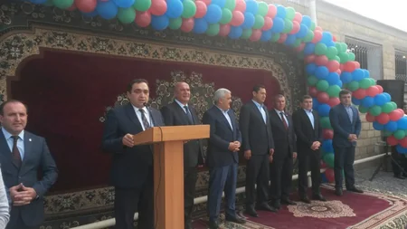 ​Qubanın kəndlərindən birinə təbii qaz verilib - FOTO