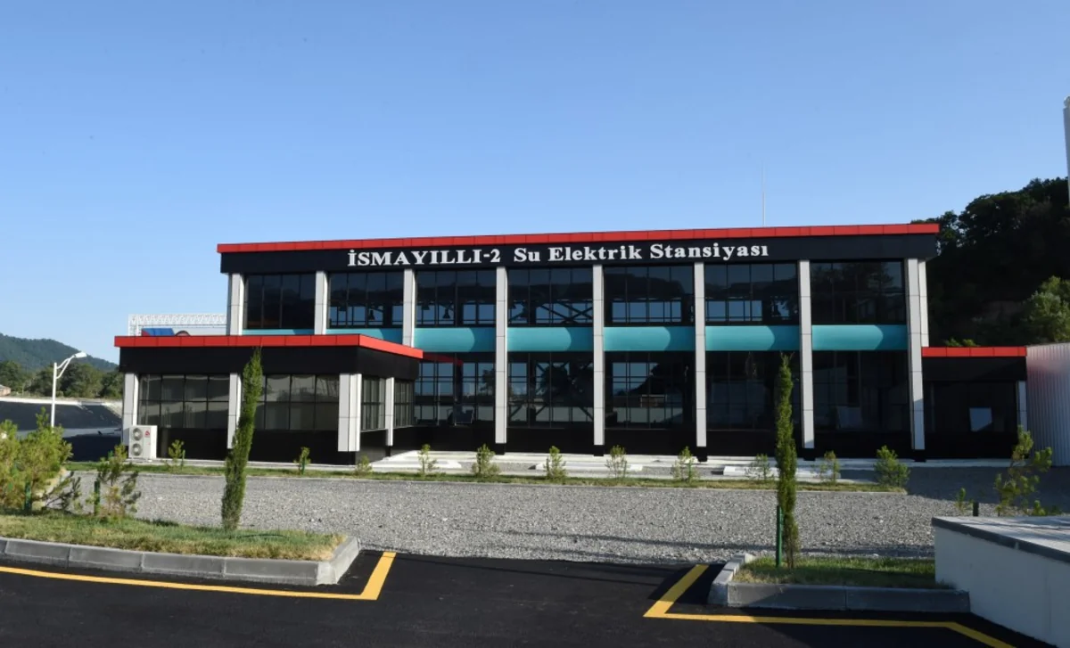 “İsmayıllı-2” Su Elektrik Stansiyası istifadəyə verilib
