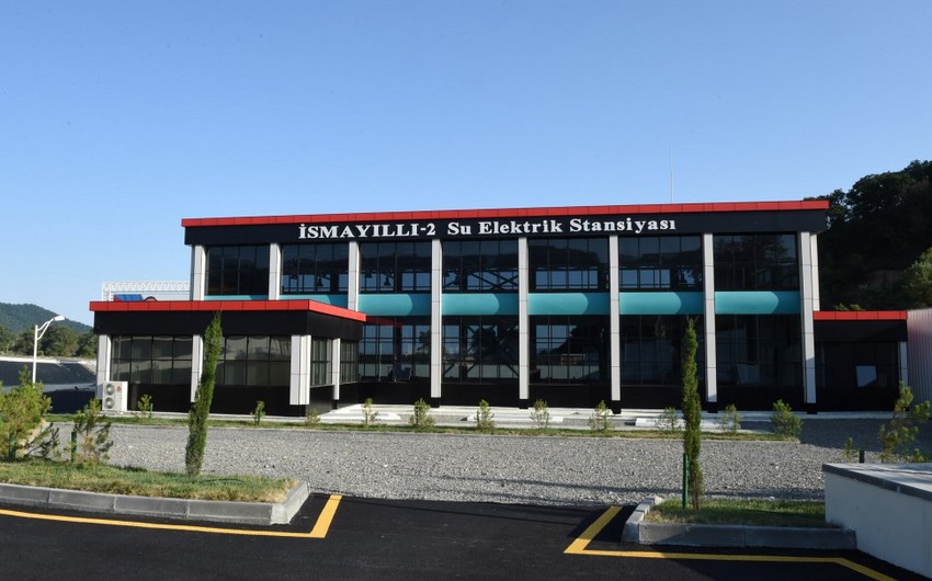 “İsmayıllı-2” Su Elektrik Stansiyası istifadəyə verilib